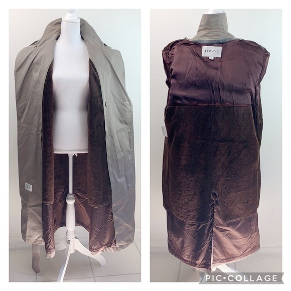 London Fog Towne twilltrench coat spring / winter, warm zip out liner EUC - Picture 3 of 14